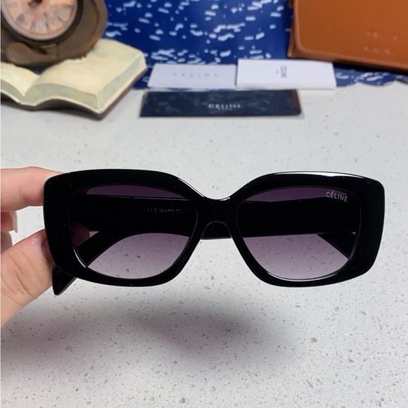 Celine Elegant Black Sunglasses main image 7